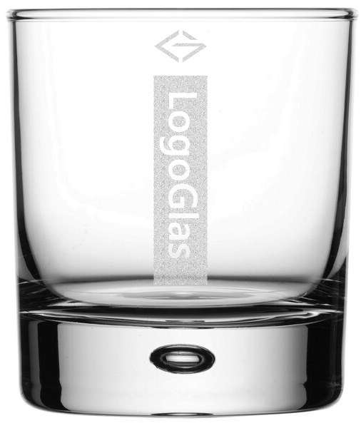 LOGO Centra Whiskyglas Tumbler 305ml mit Logo Gravur