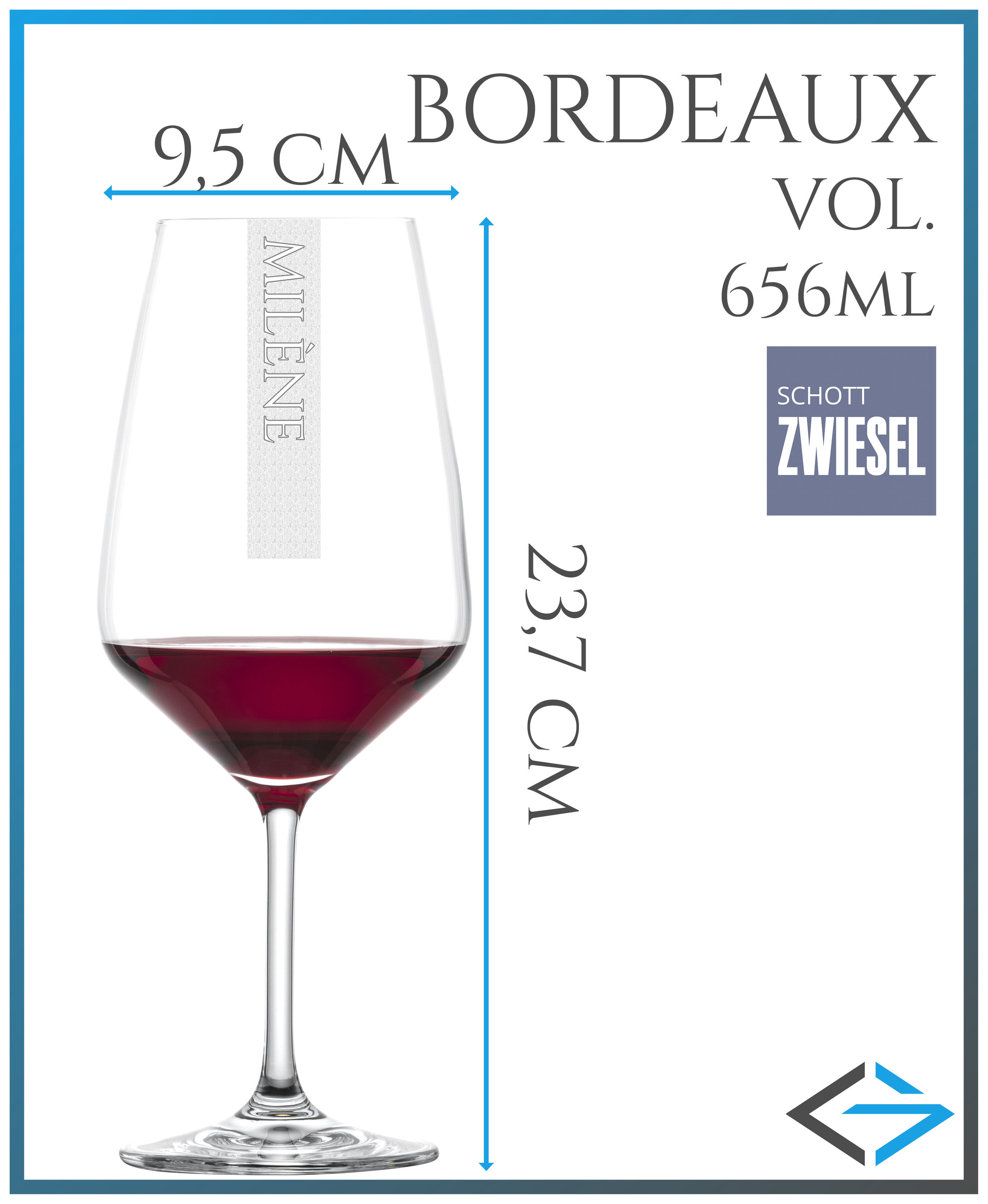 Schott Taste Bordeauxglas   größe
