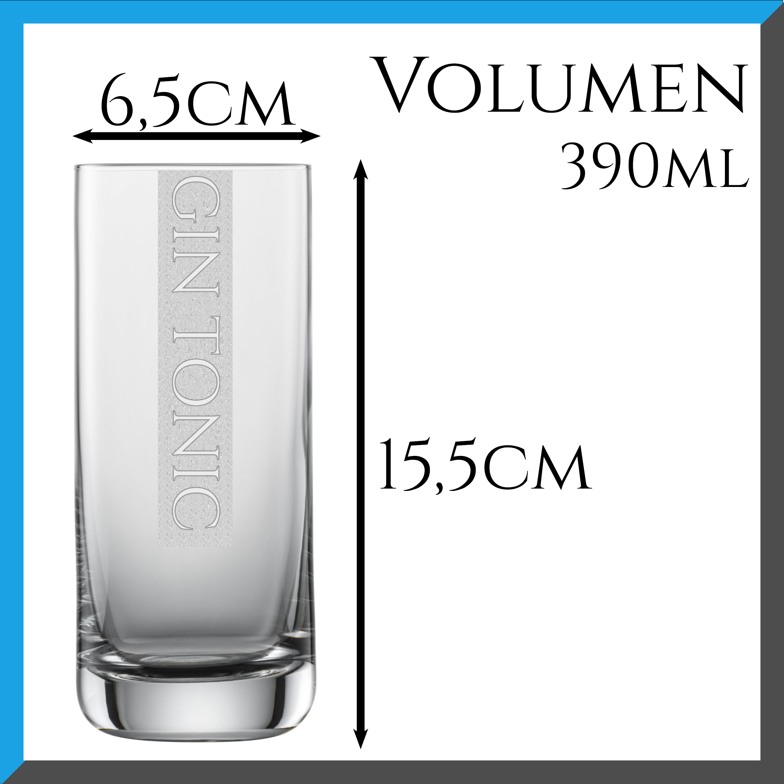 Longdrinkglas Schott Größe