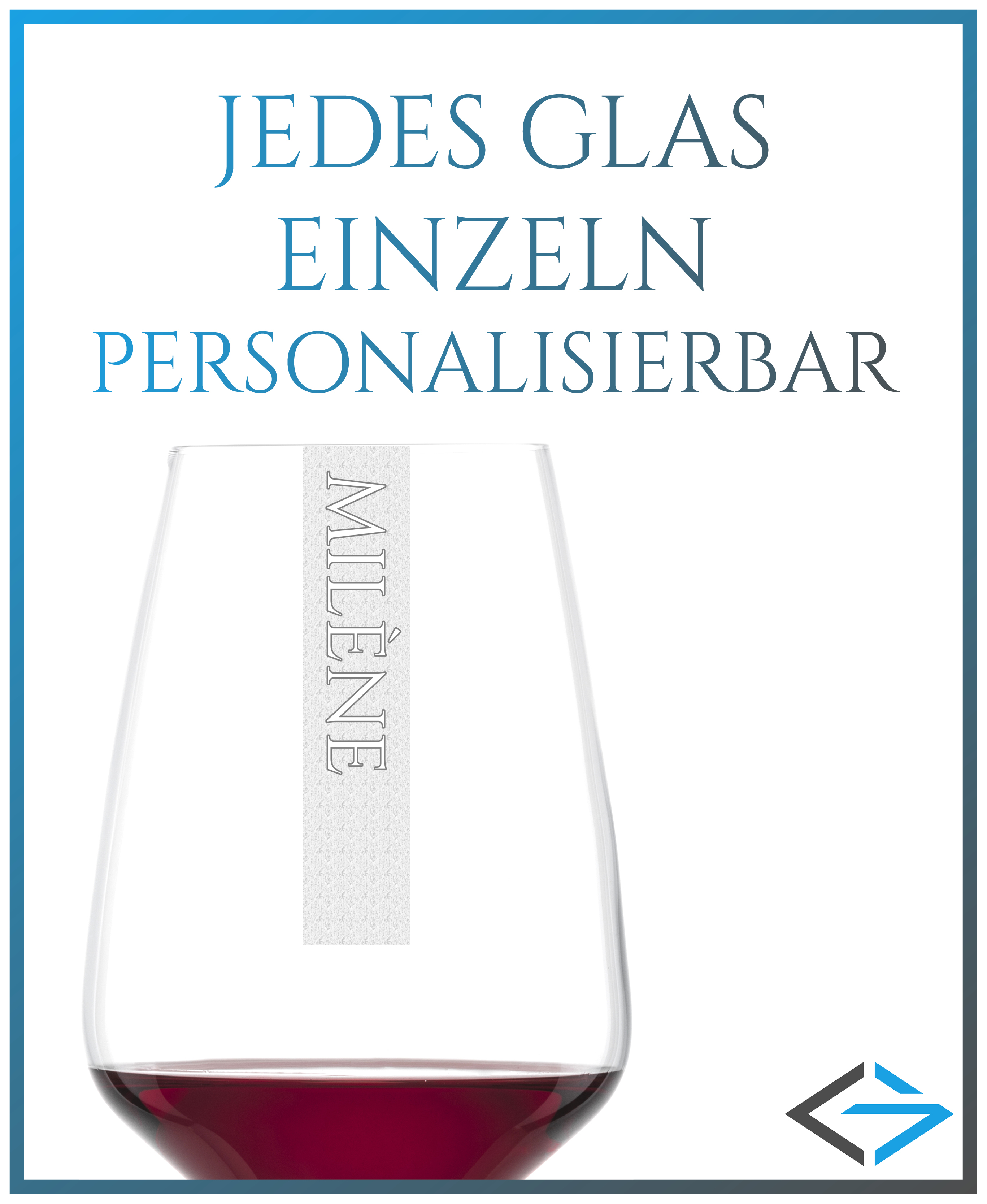 Schott Taste Bordeauxglas  personalisiert