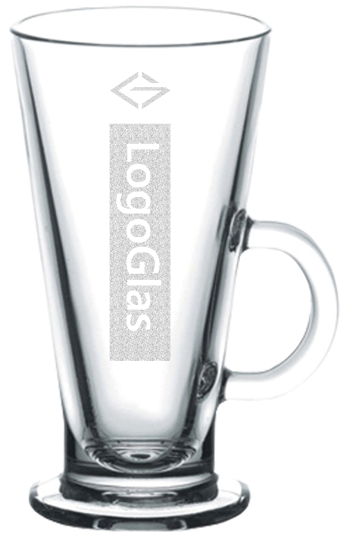 LOGO Caffeino Espressoglas | Beistellglas 85ml  Bormioli Rocco mit Logo Gravur