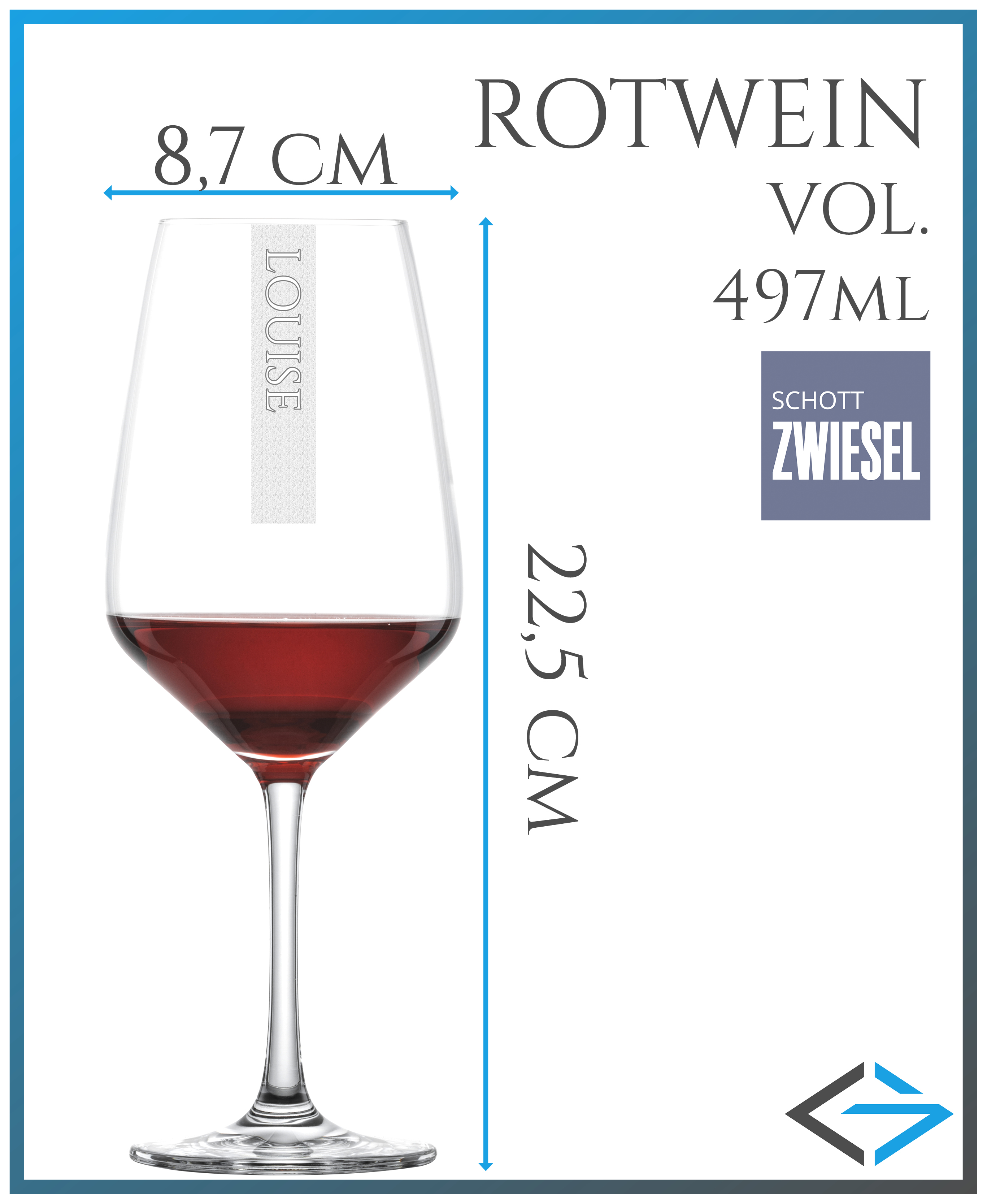 Schott Taste Rotweinglas  größe