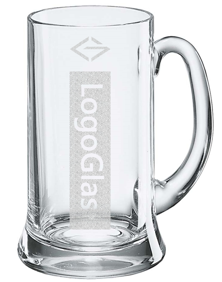 LOGO Icon Bierseidel 0,3l | Bierkrug mit Logo Gravur